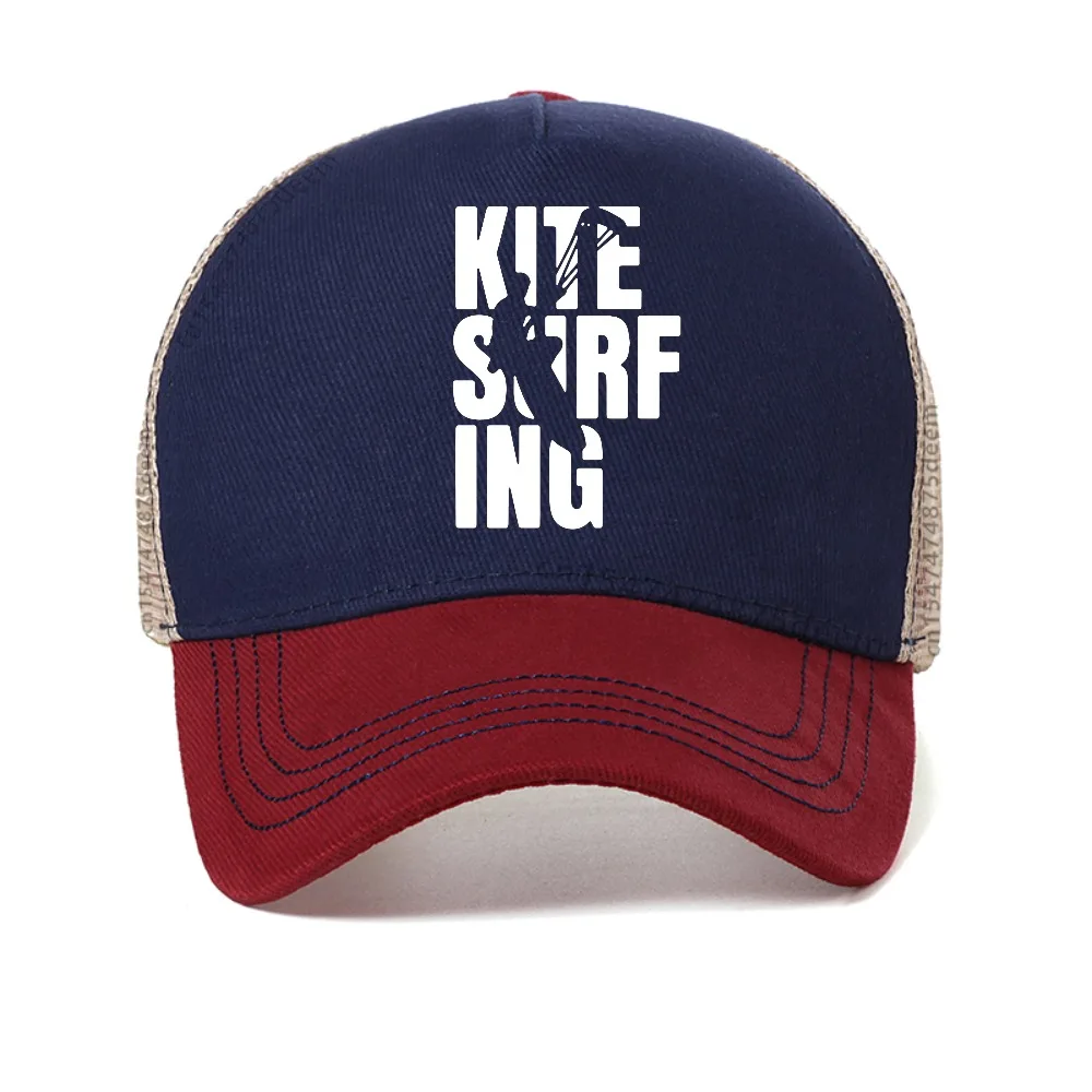 New cap Kitesurfing Boarding Surfinger Harajuku baseball cap casual adjustable mesh trucker hat  fashion Breathable sun hats