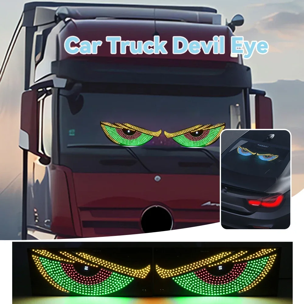 

НОВЫЙ Светодиодный LED-экран для грузовиков с прокруткой текста, дистанционным управлением, настраиваемым текстом, анимацией и программируемым дисплеем для грузовиков