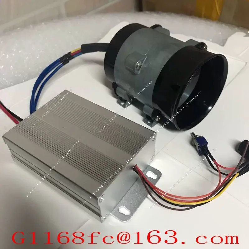 12V Turbocharged Fan Storm Power Car Turbine High Speed ​​ducted Fan Strong Wind Fan Supercharged High Speed