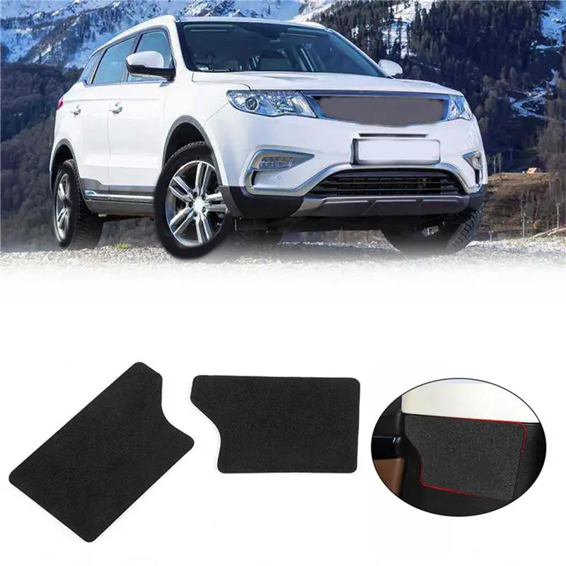 Firmly 8X Car Seat Belt Anti Scratch Protector Guard Cover Decal Stickers For Geely Atlas Emgrand NL-3 Proton X70 2016-2020