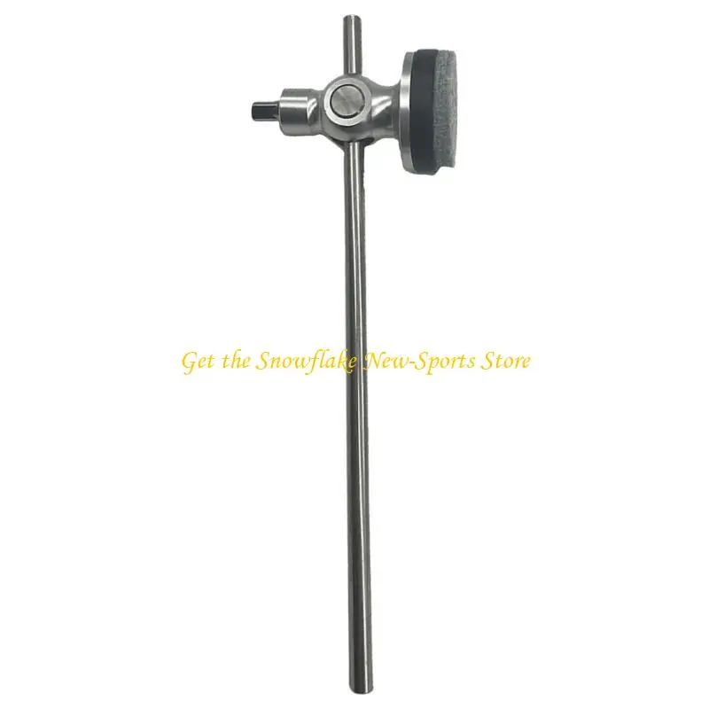 Einstellbare Bass Drum Pedal Beater Aluminium Legierung Hammer Kopf Kick Drum Fuß Pedal Beater Percussion Instrument Teile – Detail 1