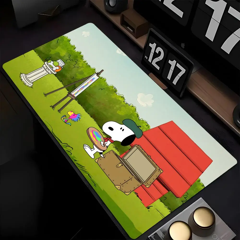 Коврик для мыши The qute dog, игровые коврики для мыши cs lol XXL, домашние HD компьютерные коврики для стола, ковер, геймер, офис, ноутбук, мальчики, девочки, друзья, праздники