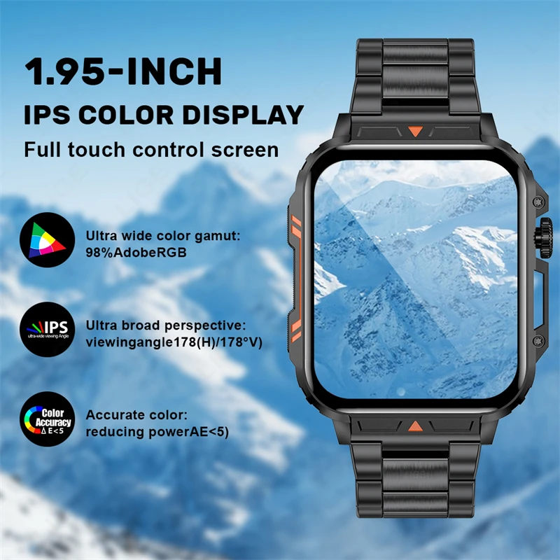 LIGE TOP 2026 Women Smartwatch Men 1.95 