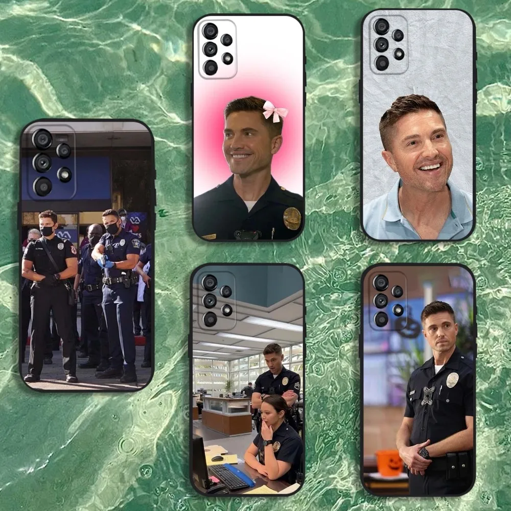 

Tim Bradford R-Rookied Phone Case For Samsung Galaxy A20,A21s,A22,A31,A32,A52,A53,A72,73,A80 Soft Black Cover