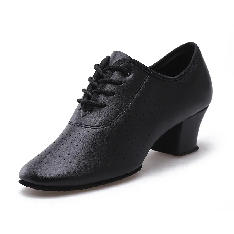 Professional Dance Shoes New Women Jazz Latin Shoes Ladies Middle Heels Yago Shoes Soft Sole Ballroom Modern Dance Sneakers