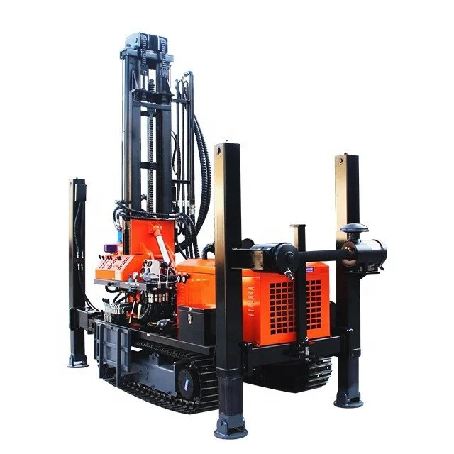 High Quality 300m Full Hydraulic Water Well Drilling Rig Core Drill Air Ore Applications-Quality Guaranteed From Chinese Factory