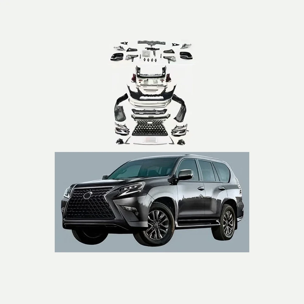 

Hot Selling Car Facelift Modification Parts Body Kit for 2010-2015 Lexus Change to 2020 Lexus GX460 Model Bodykit