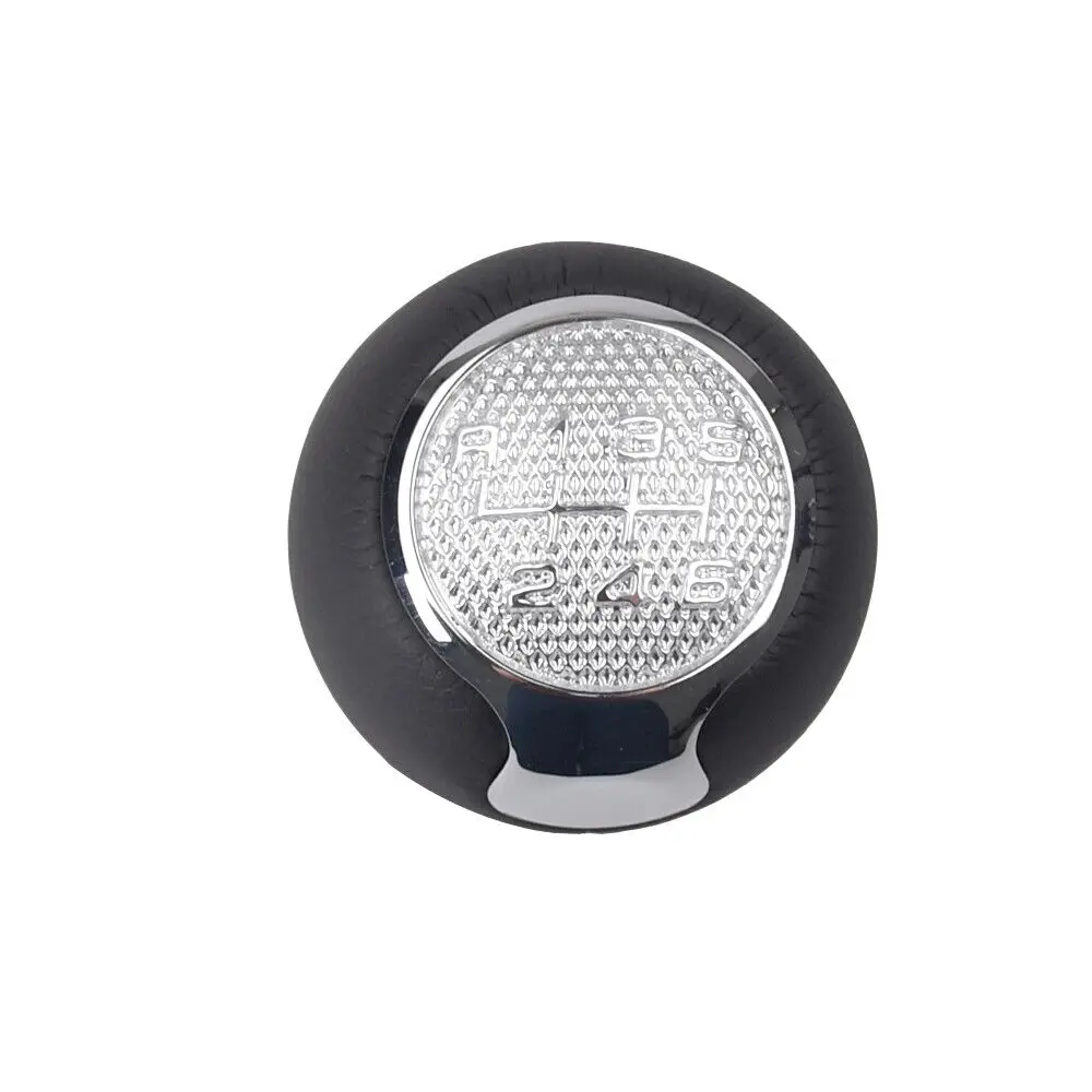 Manual 6 Speed Car Gear Stick Shift Lever Knob leather for Alfa Romeo MiTo 2008-2016