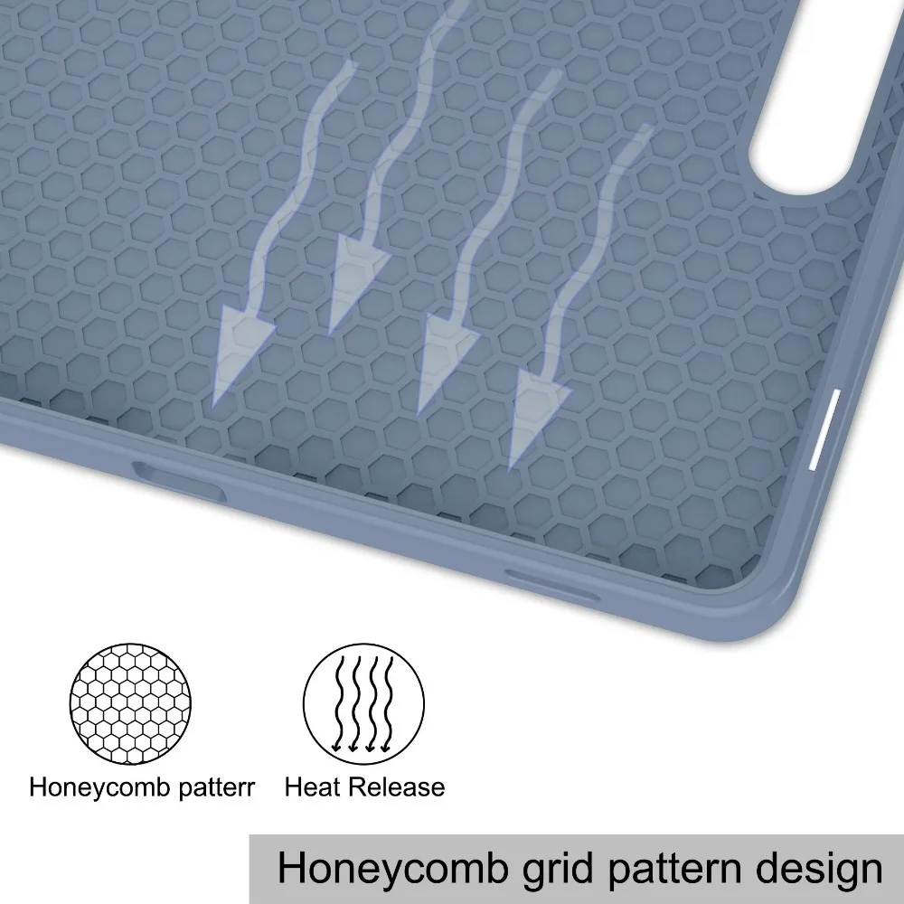 حافظة لهاتف سامسونج تاب S10 FE 10.9 بوصة S9 FE 10 9 غطاء حامل لهاتف جالاكسي تاب S10 FE حافظة 2025 SM-X520 X526B حامل القلم الرصاص Funda #5