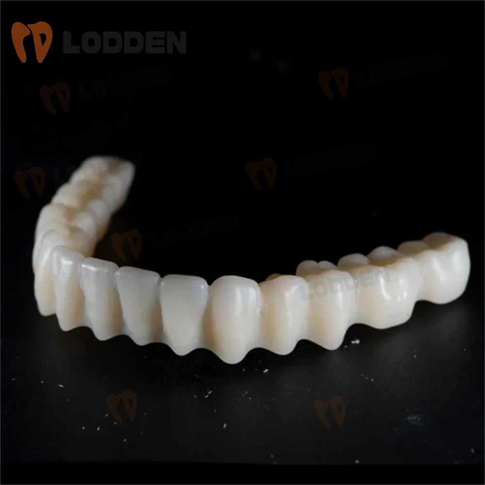 Lodden monowarstwowy dentystyczny PMMA 98MM do materiału laboratorium dentystyczne monochromatyczny dysk z żywicy CAM/CAD VITA 16 kolorowych