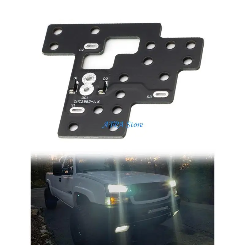 U13C Accurate Lighting Management Fog Lights & Low Beams Replaces GMALO37 Car Spare