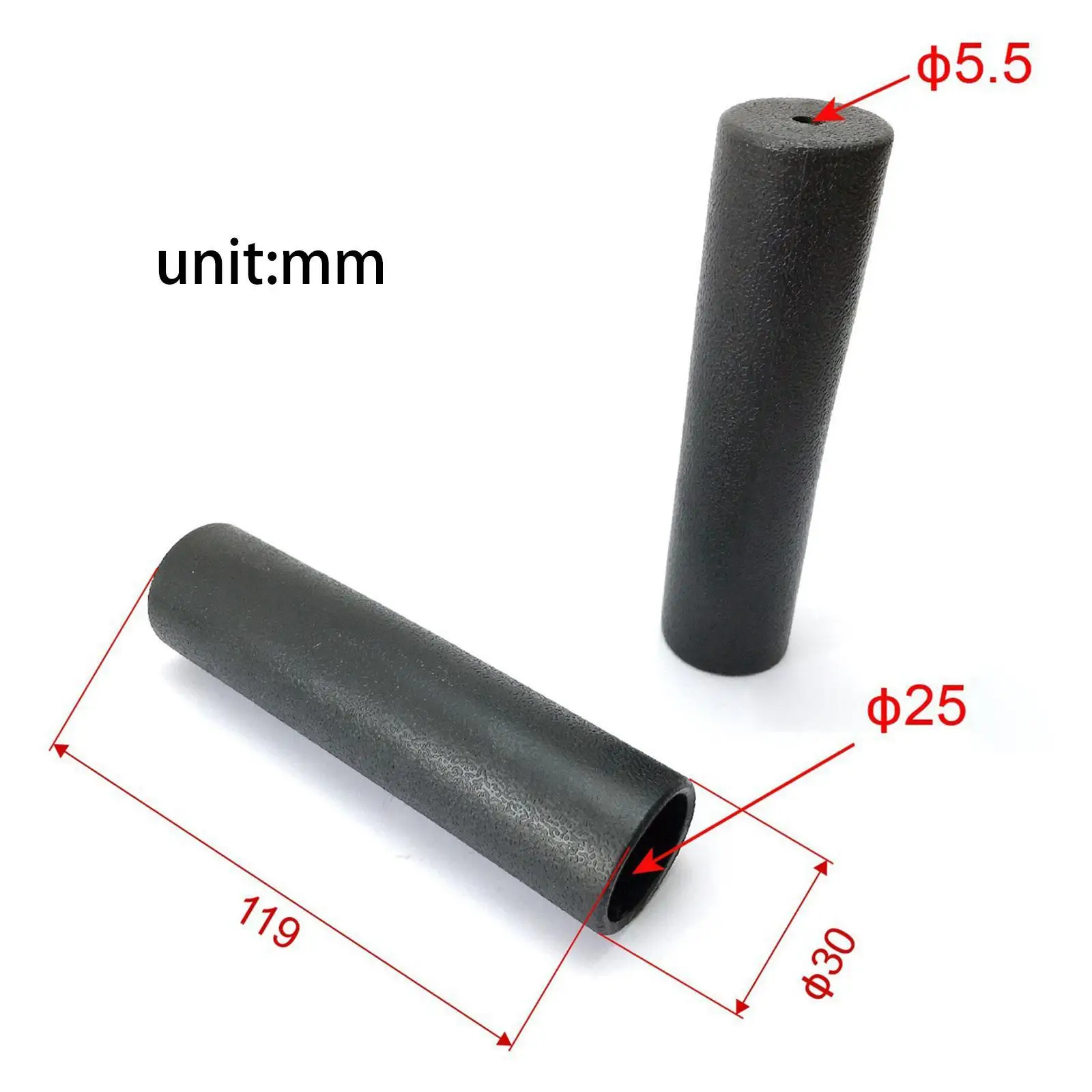 2 Pieces Gym Equipment Grips Covers Professional Comfortable Direct Replaces Comfortable Wear Resistant Professional
