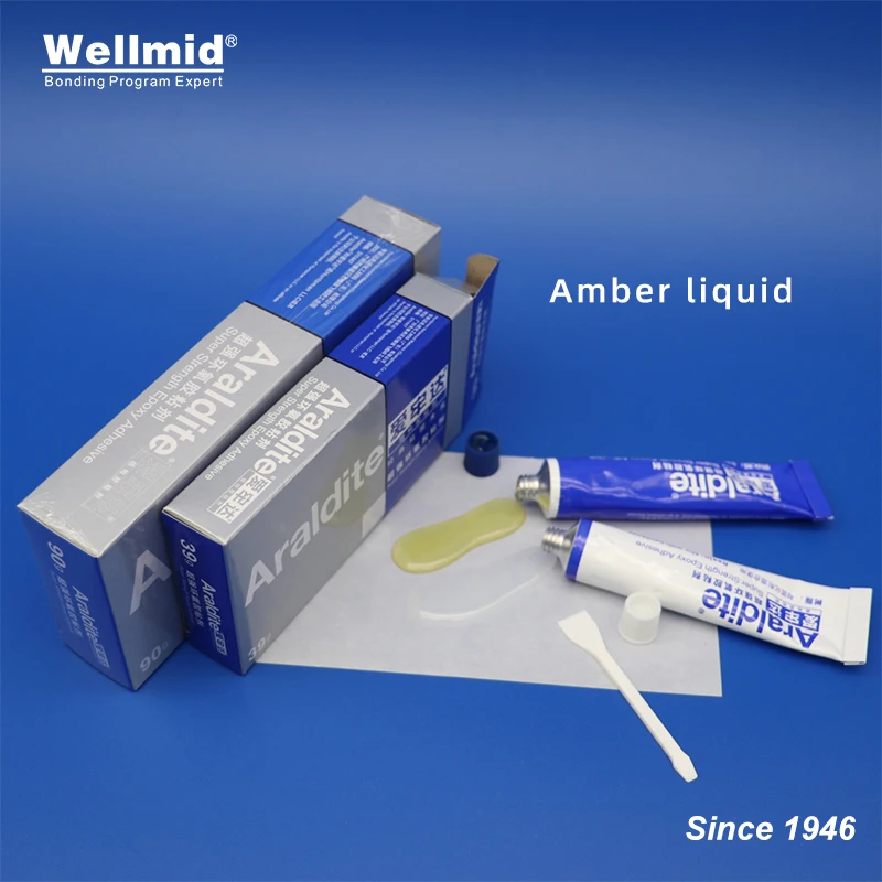 Araldite 2 × 15 ml 2 x 17 ml Original klarer 5-Minuten-Schnell-Hochleistungs-Epoxidkleber für Holz, Haushalt, Glasschmuck, AB-Kleber – Detail 7