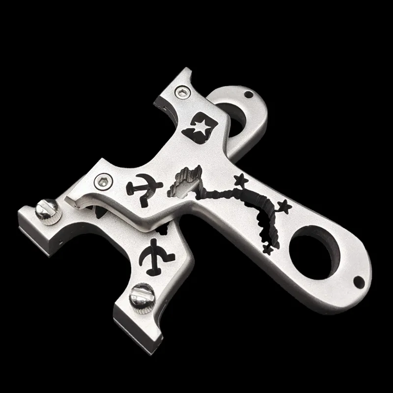 خريطة جديدة خط الباب القوس الصغير قطع لوحة مستقيمة جلد مسطح الضغط السريع مقلاع الفولاذ المقاوم للصدأ عالي الدقة #1