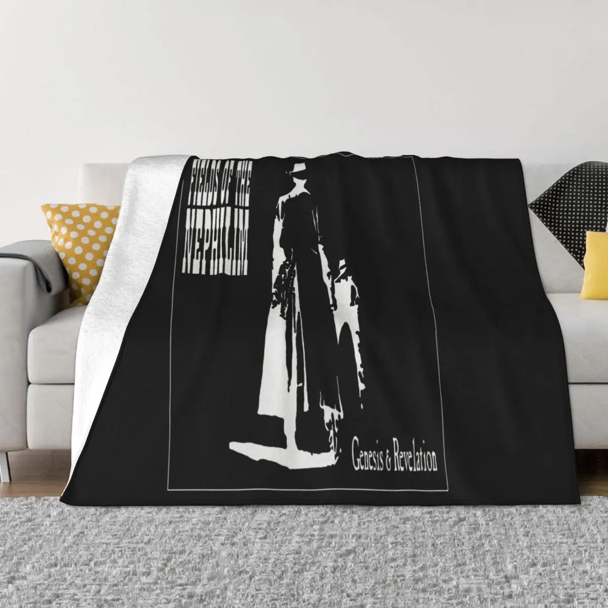 Fields Of The Nephilim Genesis Revelation Adult Hot Vintage Homme Slim Fit Male Hip-Hop Great Quality Throw Blanket