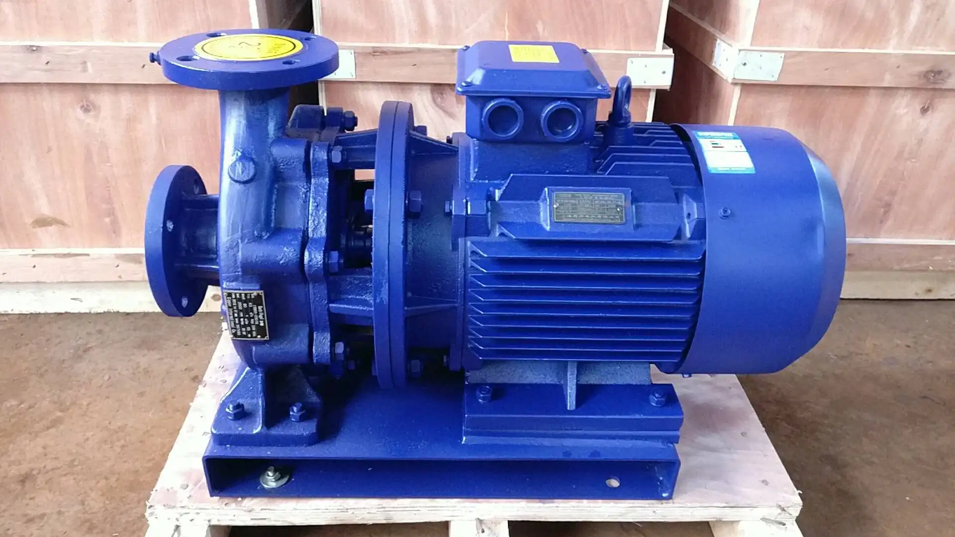 المصنع مباشرة 5hp ~ 75hp مضخة كهربائية عالية معدل التدفق قارب الطرد المركزي سفينة بحرية مضخة نقل مياه البحر الملح CE