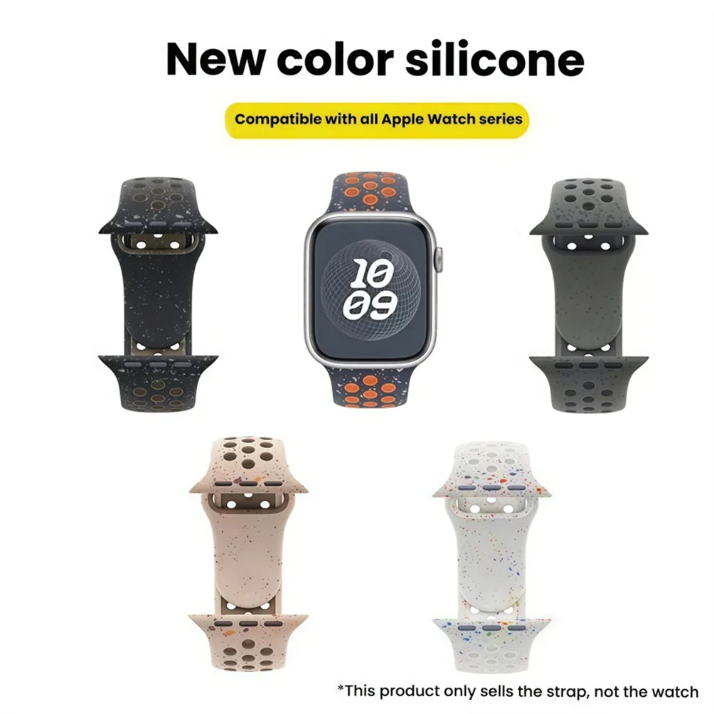 Original Silicone Watch Strap For Apple Ultra 3 49MM Sports 46mm Band For Iwatch Series 11 10 9 8 7 6 5 4 SE 45MM 44MM 42MM 41MM