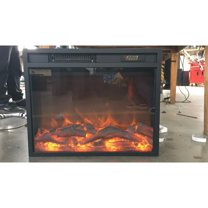 23.4 inch small insert flame section of decorative fireplace heater