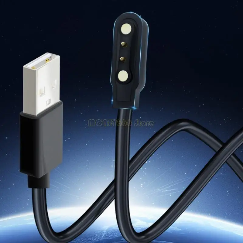 كابل شحن USB المغناطيسي F62C لـ RS4/LS05/W26 SMARTWATCH استبدال شحن الإكسسوارات شحن قفص الاتهام