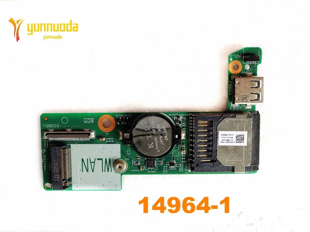 14976-1 FOR Dell Inspiron DELL  3147 3157 7348 7347 7000 3148 7352 USB Card Reader Board 100%  tested good