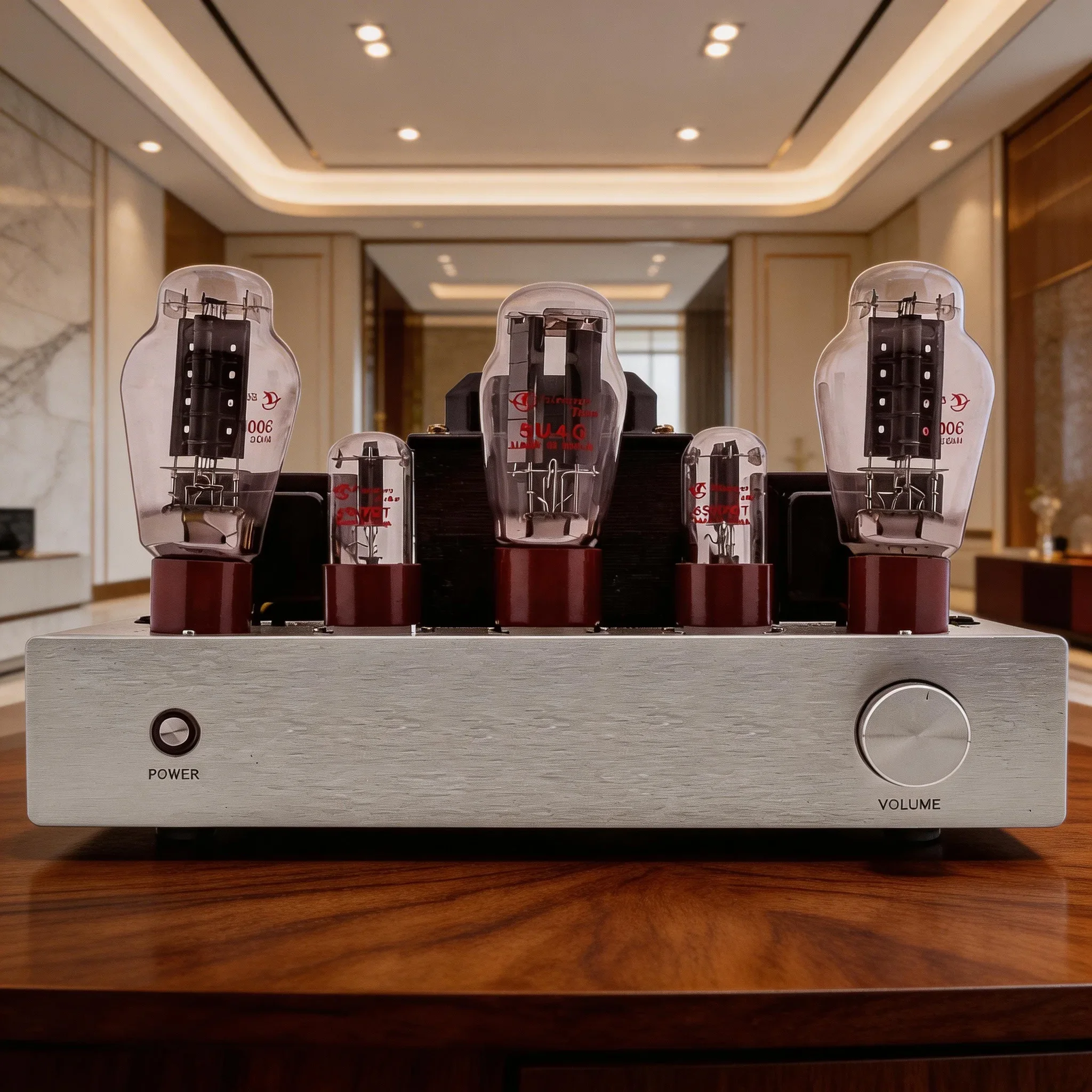 300B6SN75U4G8W2.0HandcraftedPointtoPointSolderedDIYHiFiSingleEndedStereoAmpVacuumElectronTubePowerAmplifier-AliExpress44