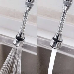 Tête de robinet rotative économiseur d'eau,buse, adaptateur, diffuseur à haute pression pour évier de cuisine, accessoire de salle de bain ou douche