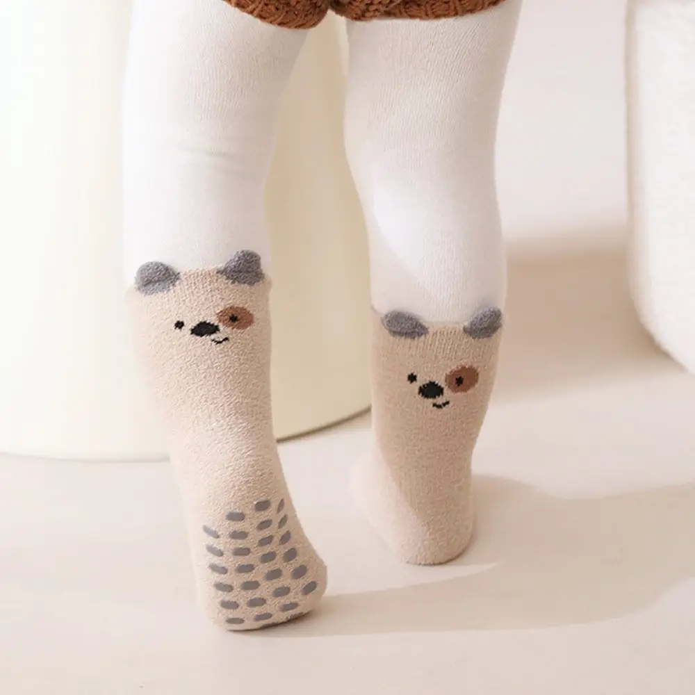 Fashion Winter Socks Soft Thicken Socks Cute Cartoon Warm Toddler Socks Floor
