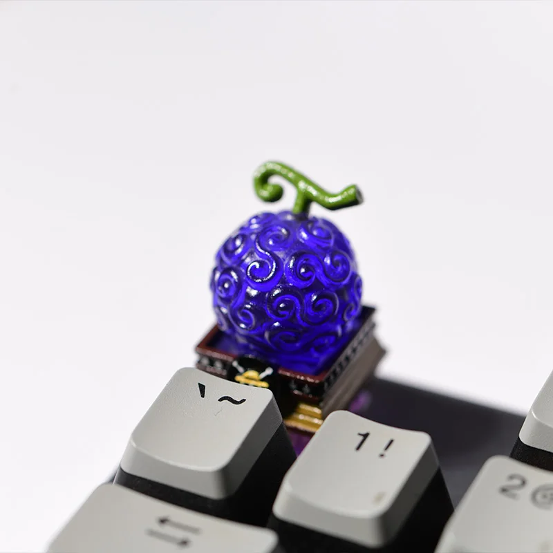 Personality Keycaps Creative Devil Fruit Translucent Keycap Anime Customized keycaps For Cherry Mx Switch Mechanical Keyboard