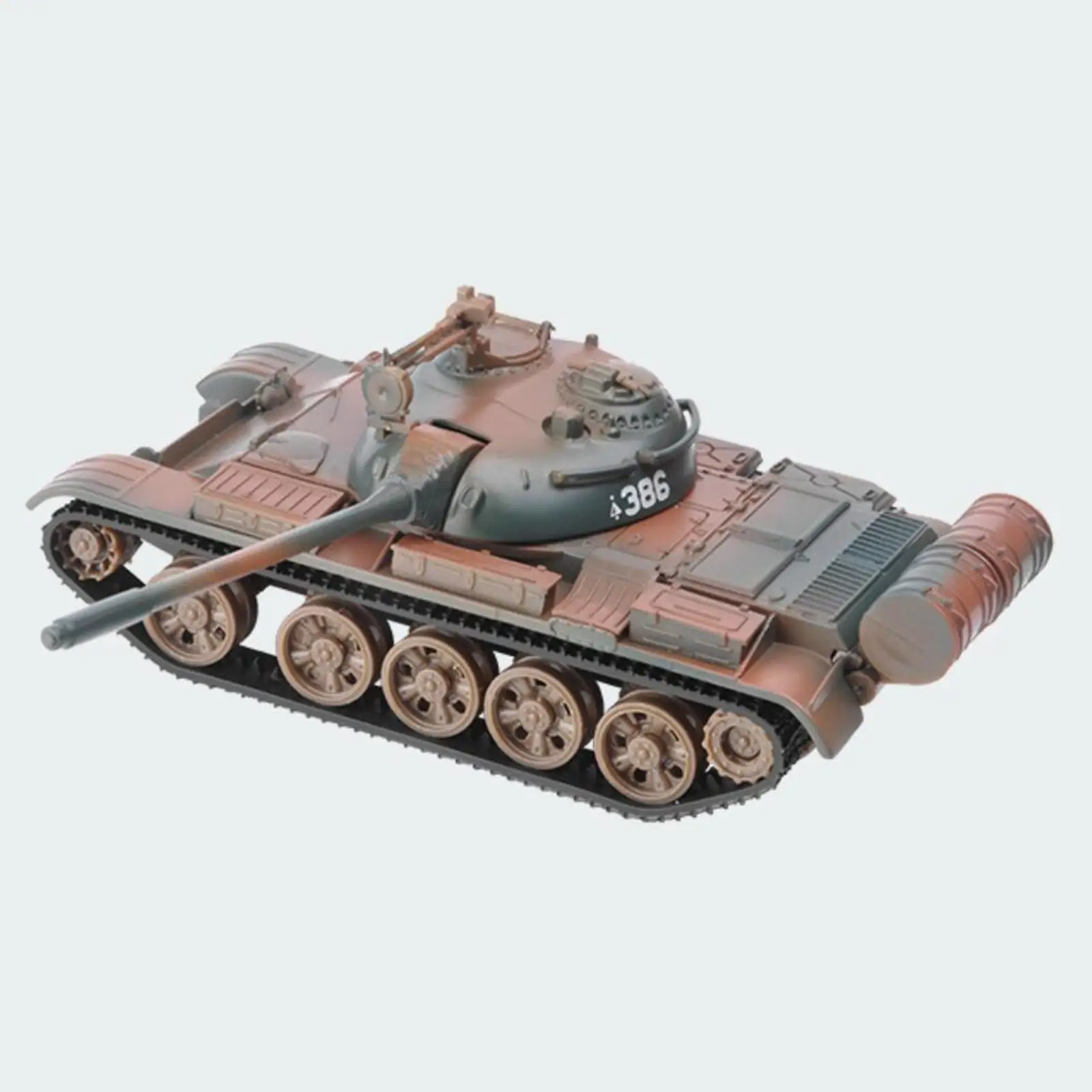 Diecast 1:43 T55 Tank Model Simulation DIY for Adults Children