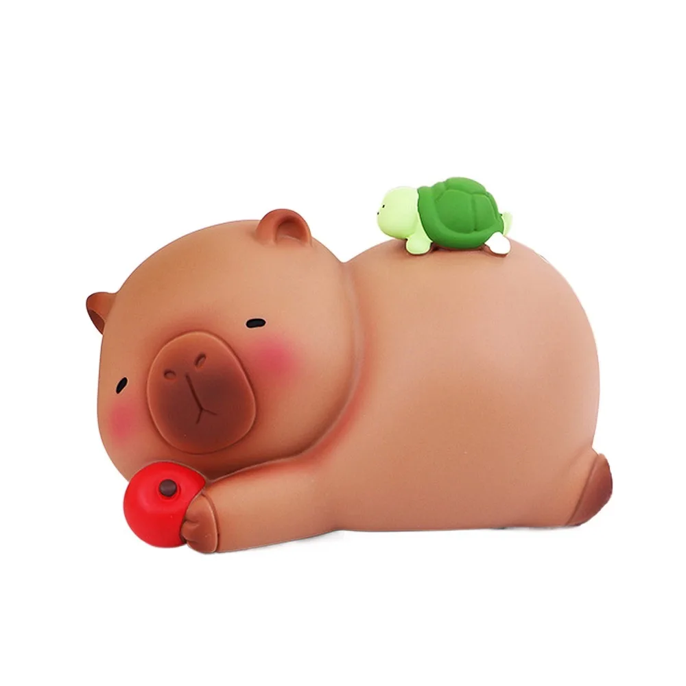 Réservoir d'épargne Capybara tirelire grande capacité décoratif Capybara tirelire modèle de dessin animé Capybara boîte de rangement