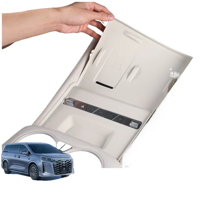 Silicone Wireless Charging Pad Protector Compatible with BYD Xia Interior Storage Pocket Anti Scratch Dirt Resistant Car