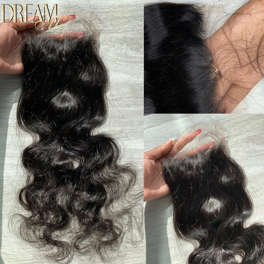 Invisible HD Lace Frontal Only 5X5 6X6 Lace Closure Body Wave Human Hair HD 13x4 Lace Frontals Only Pre plucked Remy Hair