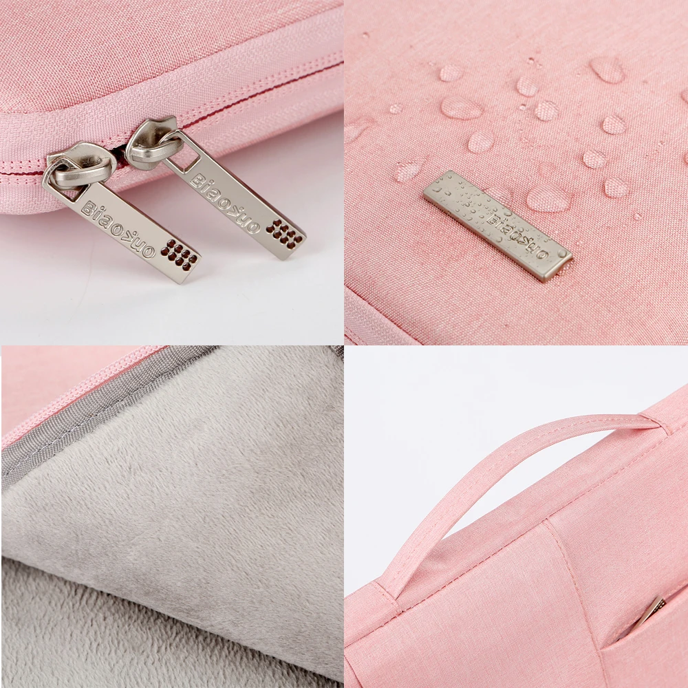 For Macbook Air Pro Notebook Case Tablet Bag 12 13.3 14 15.6 Inch Protective Cover Women Handbag Laptop Bag Waterproof Briefcase