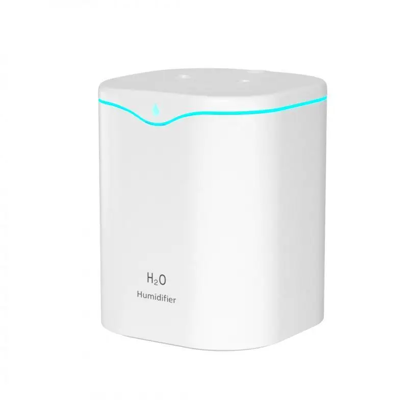 2.2L USB Air Humidifier Large Capacity Double Spray Port Essential Oil Diffuser For Home Office Mist Fogger