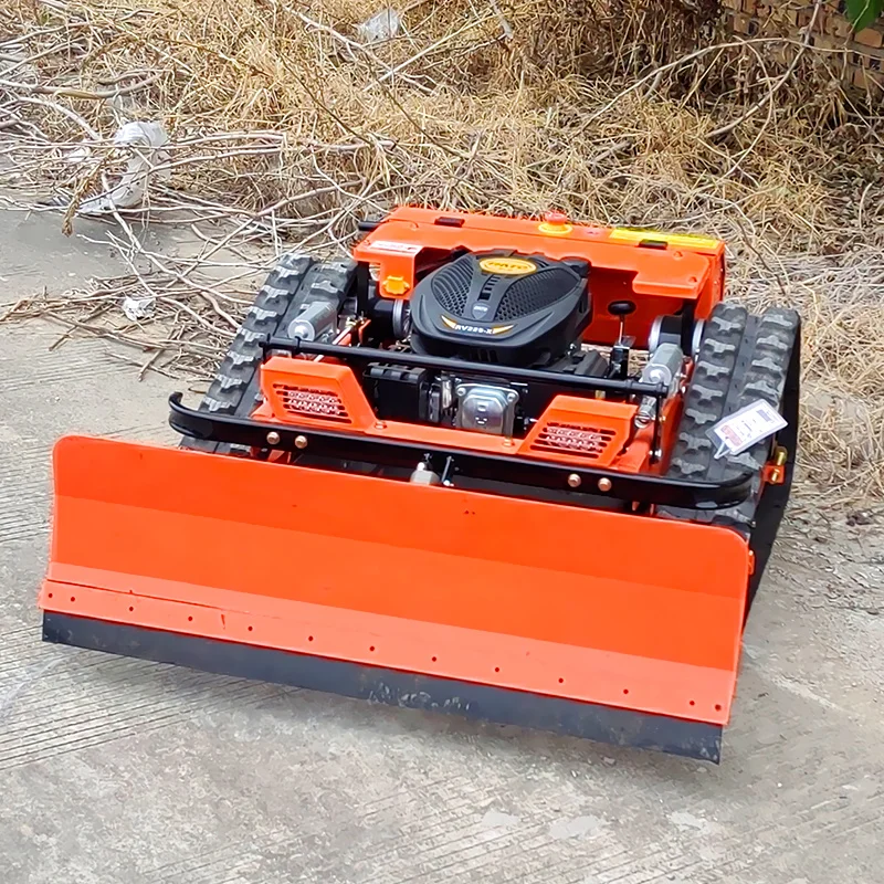 

Customized Remote Control Lawn Mower Small Crawler Mower All Terrain Remote Control Lawn Mower For Garden Agriculture