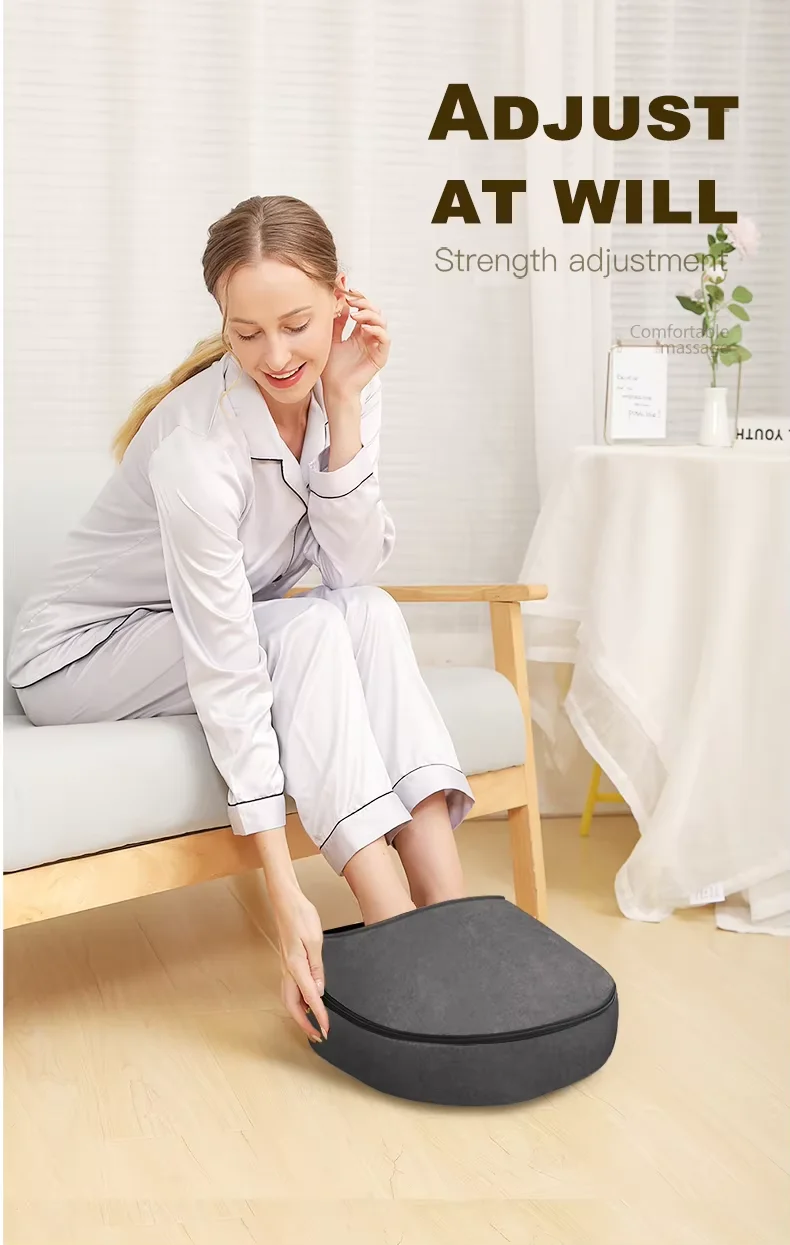 

Household full-automatic foot kneading massager foot massage hot compress