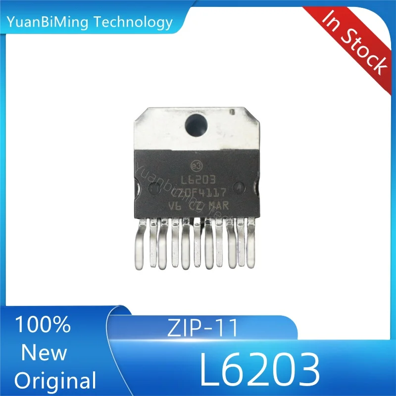 1-5pcs/lot 100% New Original in stock L6203 L6203 ZIP-11DMOS Full Bridge Driver