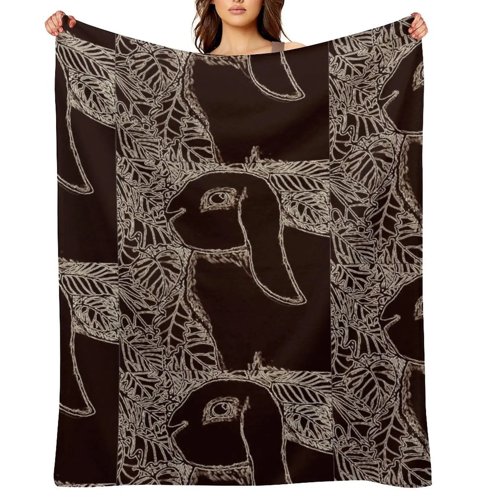 Black Lop Bunny Thr…