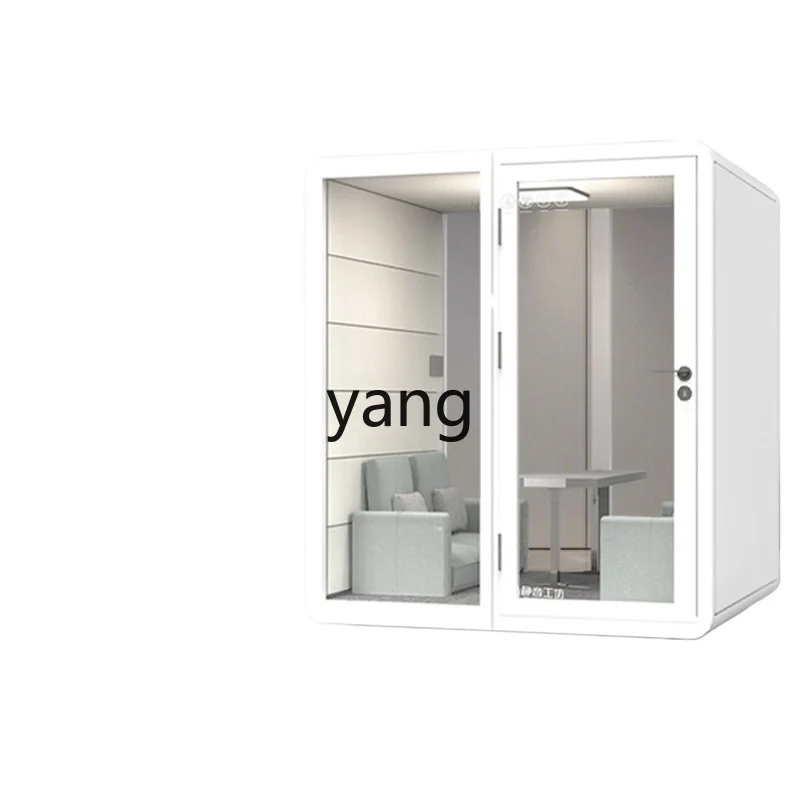 Yjq Soundproof Room Mute Warehouse Office Movable Telephone Booth Business Negotiation Room Learning Room Recording