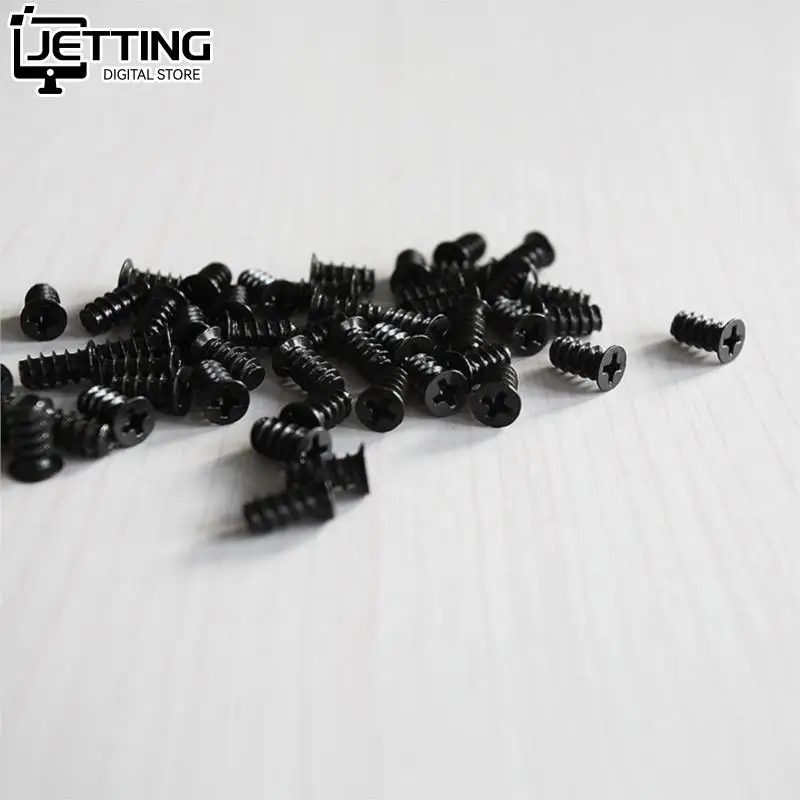30PCS Computer PC Case Cooling Fan Mount Screws Black For Fans 60mm 80mm 120mm Promotion