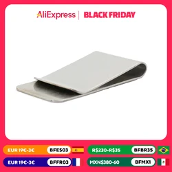 Stainless Steel Metal Slim Double Sided Money Clip Fashion Simple Men Women Credit Card Cash Holder