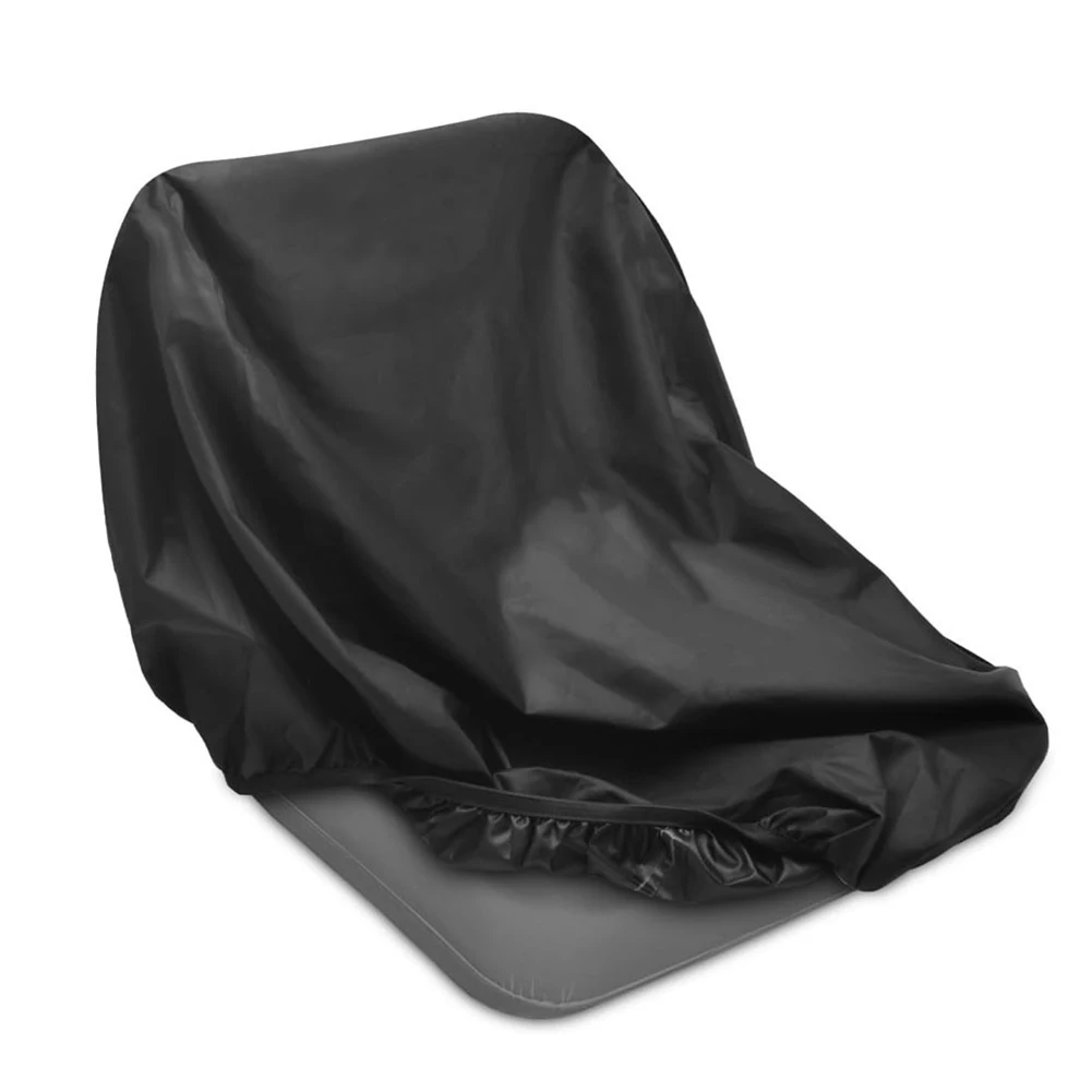 

Waterproof Tractor Seat Cover 50x39x35cm Oxford 210D for Riding Lawn Mower Outdoor Weather Protection Snug Fit Easy Install