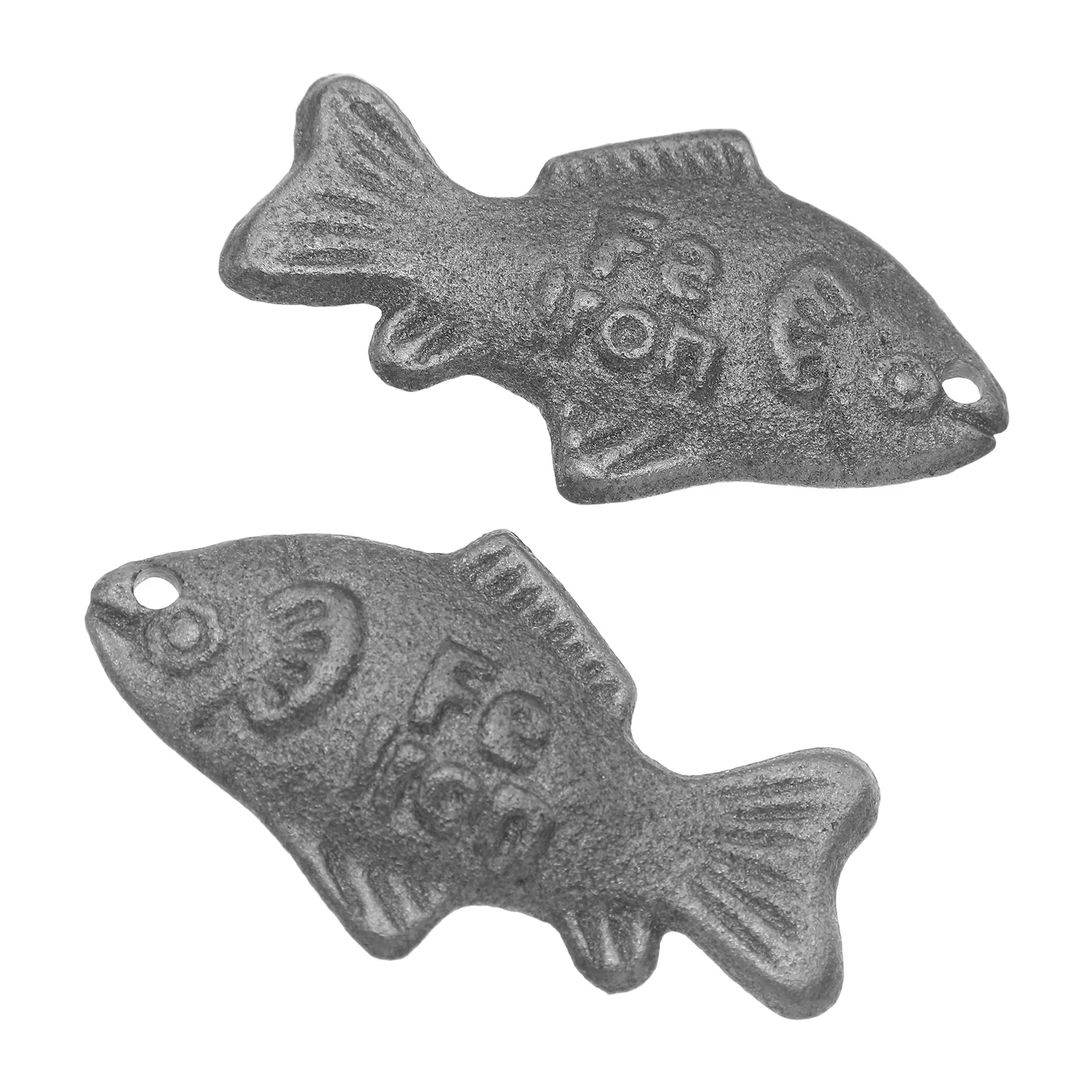 

2Pcs Little Iron Fish Cast Iron Supplement Tool for Boiling Stewing Brewing Vegan Anemia Solution Iron-Rich Kitchen Tool