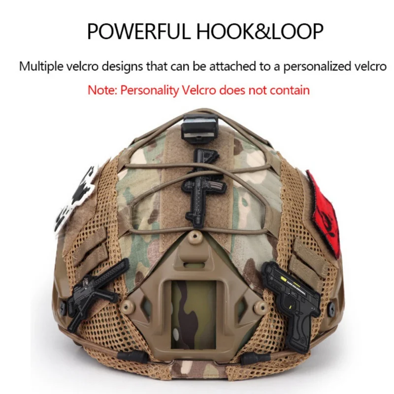 Outdoor Hunting Helmet Cover CS Wargame Sport Helmet Cover For Ops-Core PJ/BJ/MH Type Fast Helmet 2022