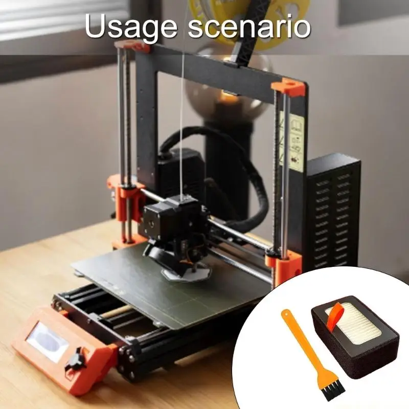 Advanced 3D Printer Air Cleaner With Better Odor Removal For X1 X1C P1P P1S Units