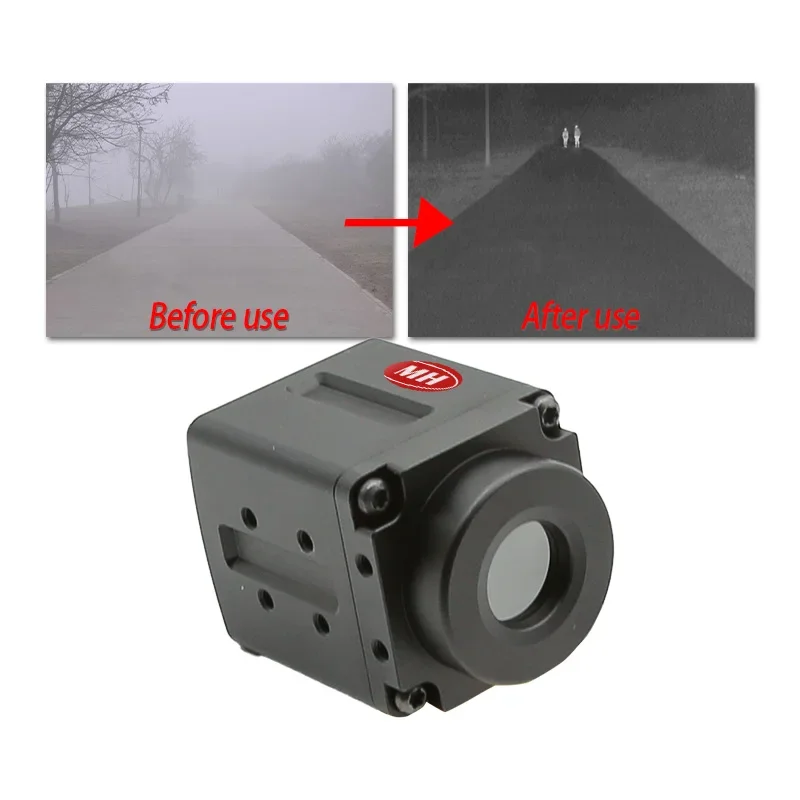 Driver-256 Waterproof Vehicle Mounted Thermal Camera Advanced Driver Assistance Systems Car Camera Thermal Imaging