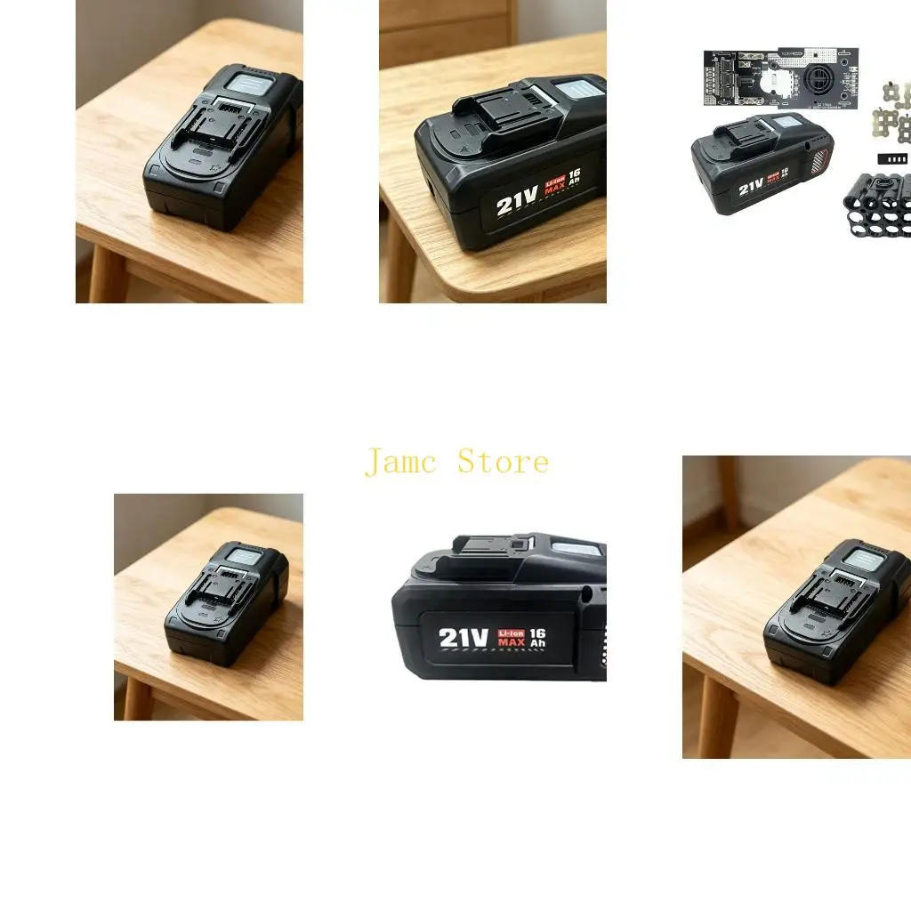 LX0B Fireproof 21700 Battery Shell With Balanced Charging Function For 21V Power Tool