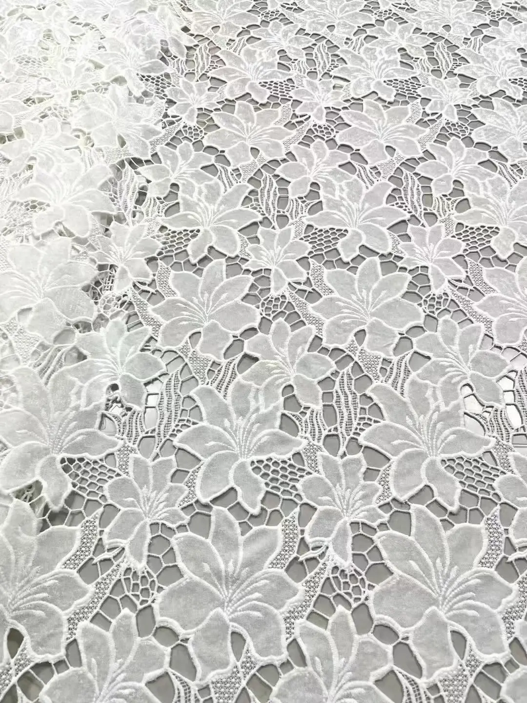 Элегантная ультрамягкая вышитая хлопковая бархатная ткань лучшего качества, швейцарская кружевная ткань, вечерние платья NN1598_R