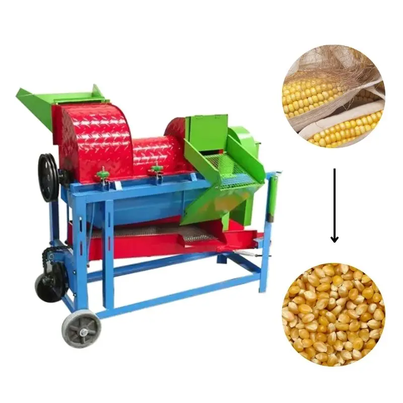 Multi-Crop Thresher Corn Sheller Machine Electric Multifunctional Thresher for Home Use
