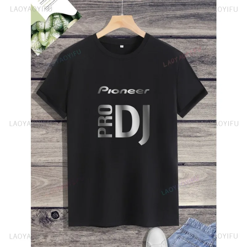 New Arrival Uomo Donna Pioneer Dj Pro  Player Mixer Graphic T Shirts Casual Classic Unisex  Fashion Shirt Y2k